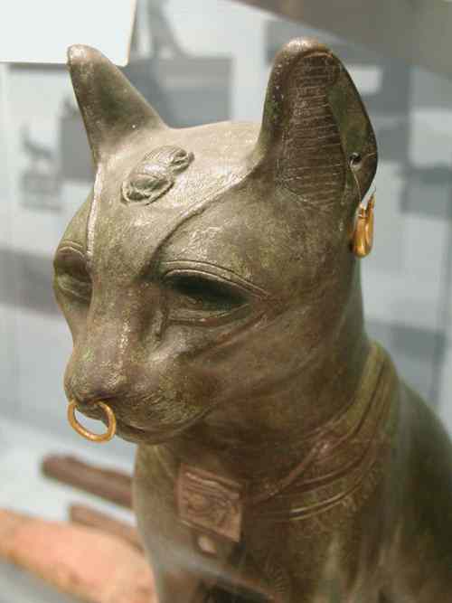 Bastet, Late Period, British Museum. Photograph from EgyptArchive.